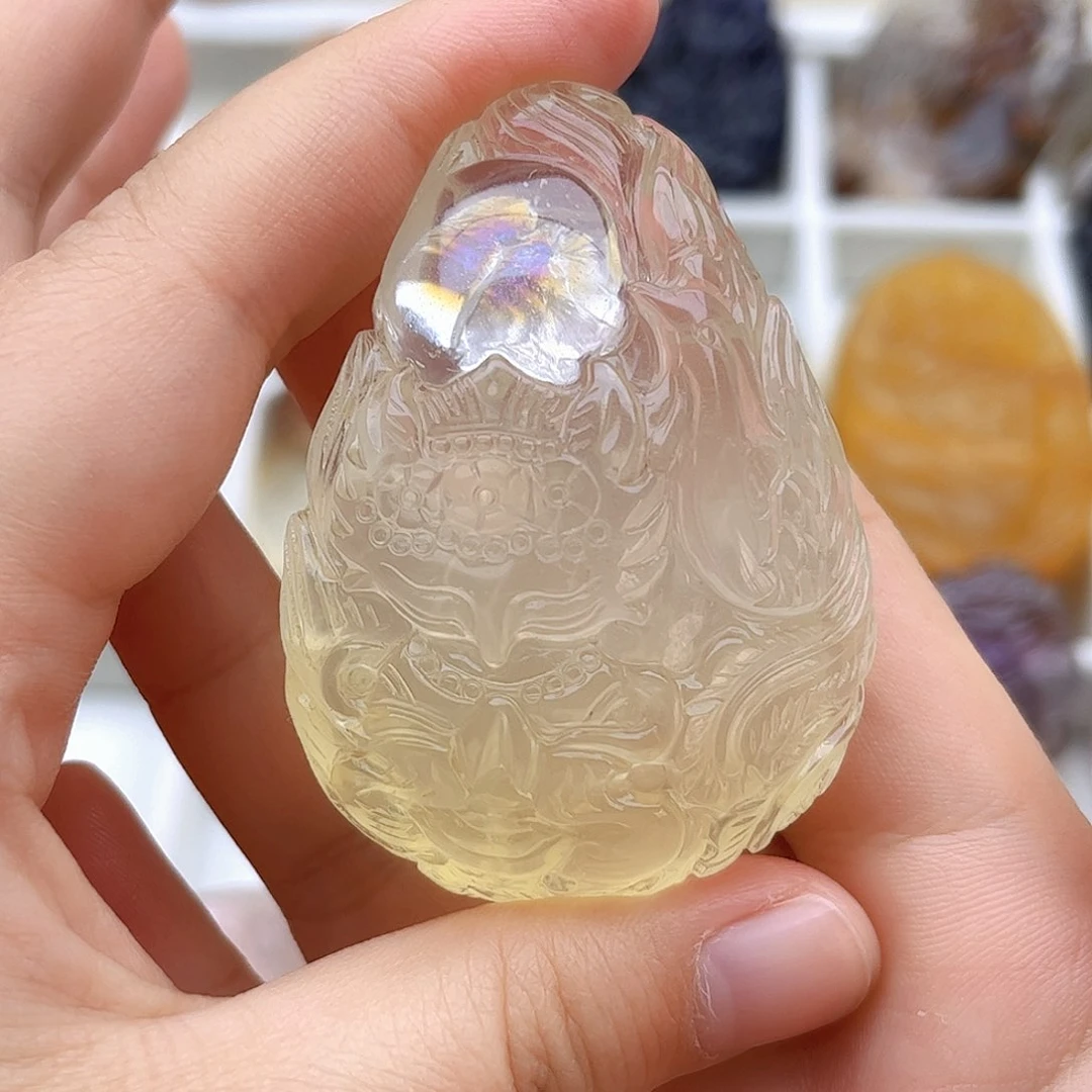 水晶吊坠(不含链)未镶嵌