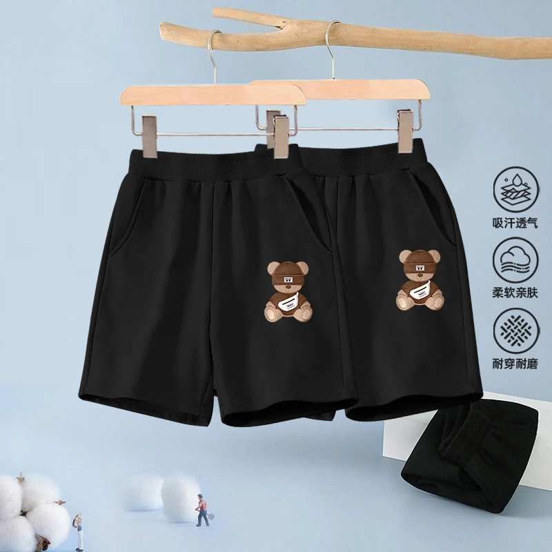 宝宝男童夏季男孩短裤儿童薄款夏装2025卡通裤子五分新款纯棉小童
