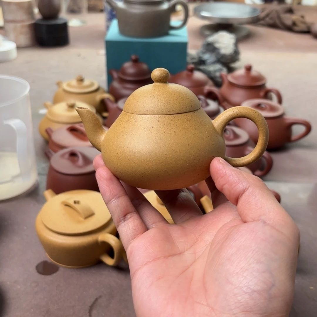 李***哥茶壶紫砂半手工瑕疵