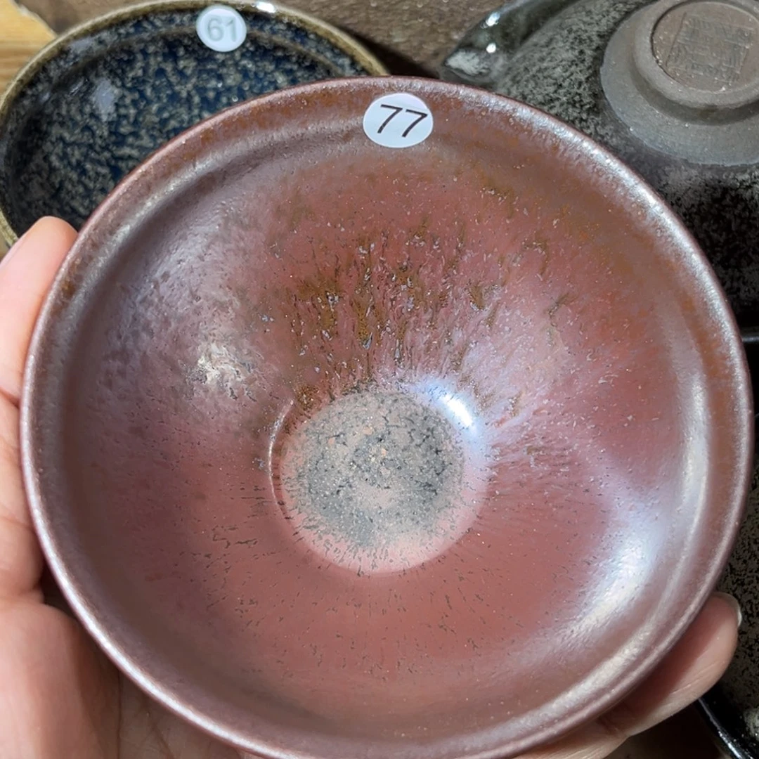 茶盏义兴龙窑坚持真柴烧