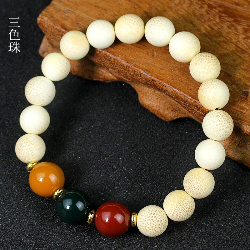 竹圆珠三色珠款（无礼盒）