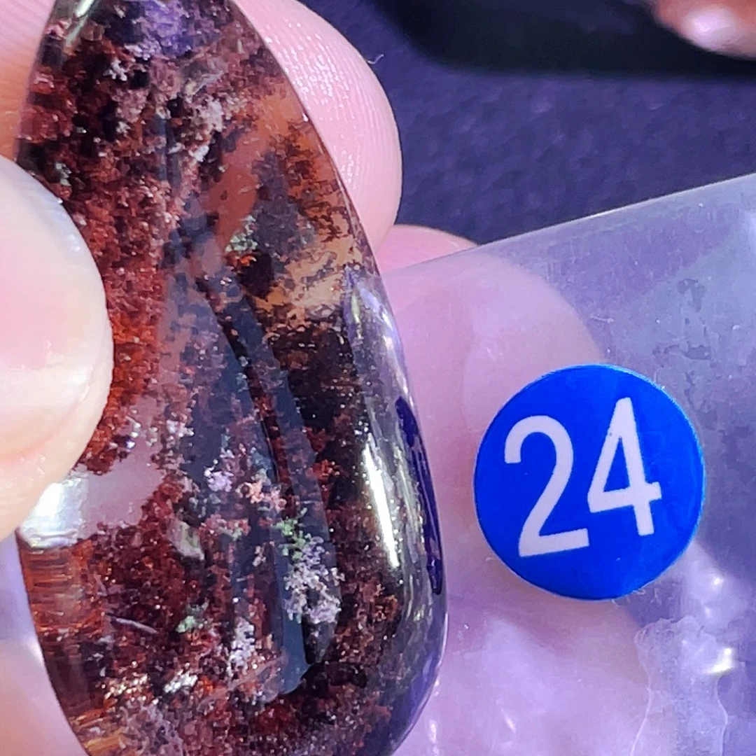 “***”吊坠(不含链)发晶未镶嵌