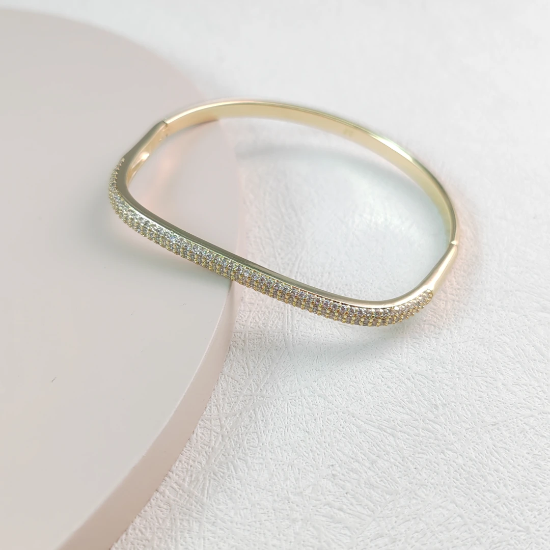 XUPING/旭平首饰 合金合成锆石手镯 【参与满赠】 GDJ X001027109