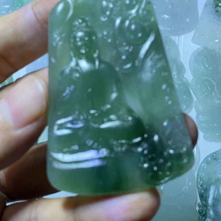 未镶嵌定制翡翠毛货