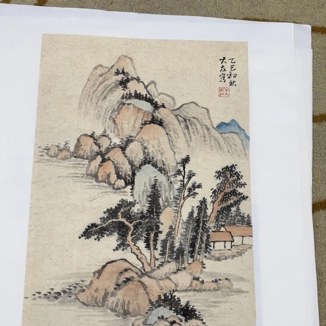国画国画老师作品刘