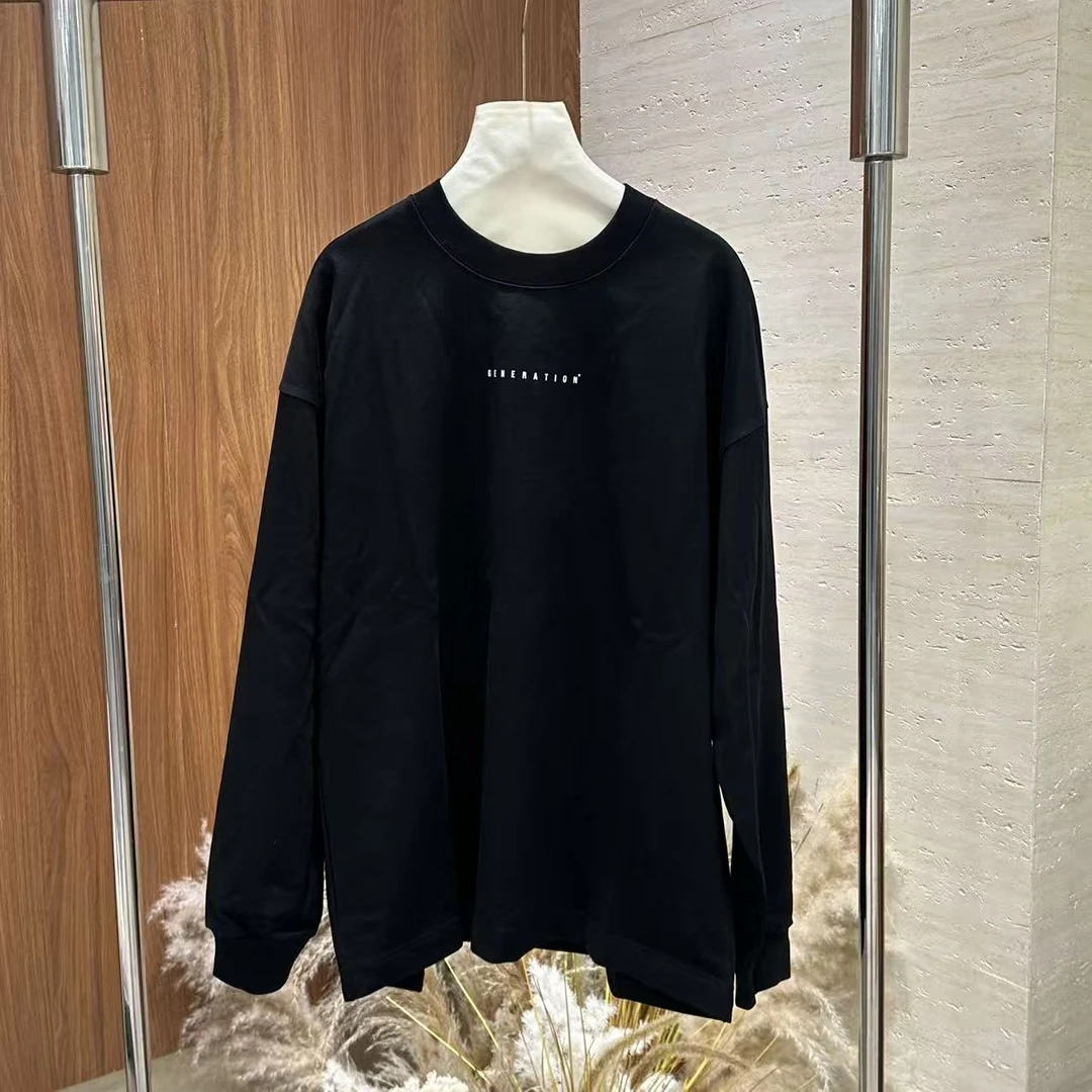 高品质男装【1305】字母圆领简约风T恤