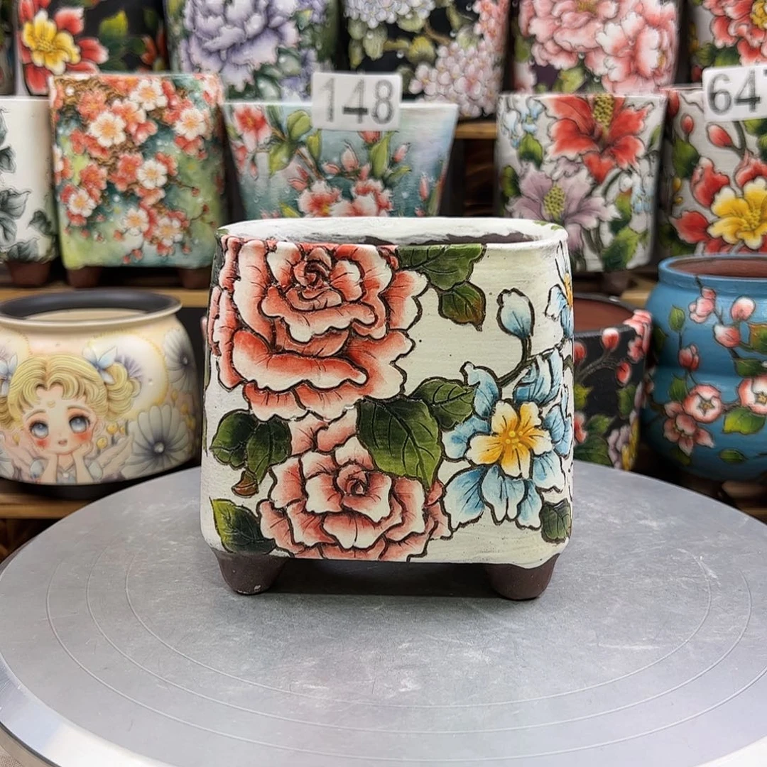 景德镇陶瓷hua p景德镇陶瓷花盆