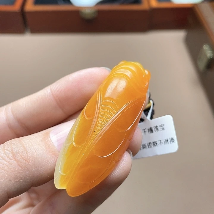 和田玉挂件未镶嵌F