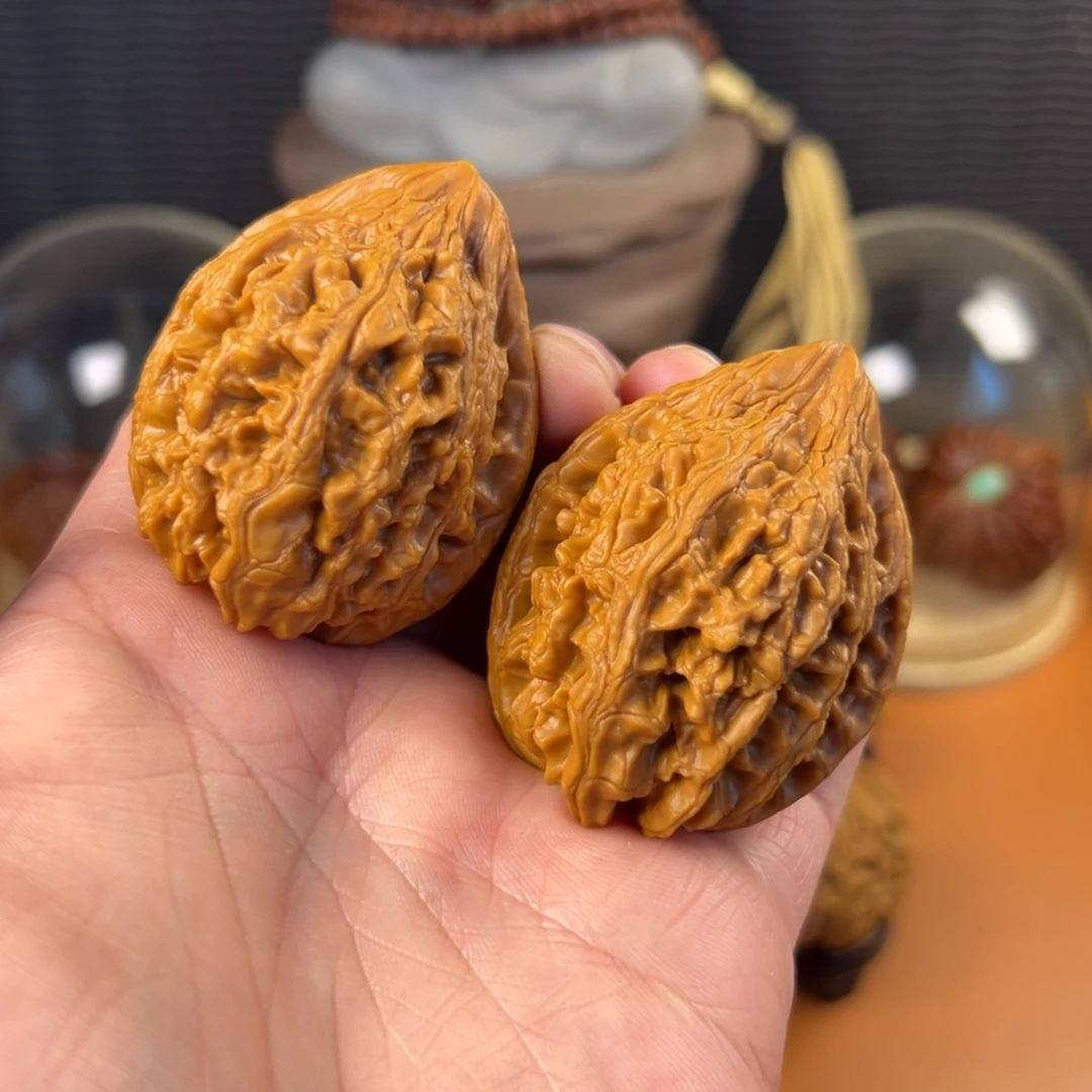 把件文玩核桃大沽石