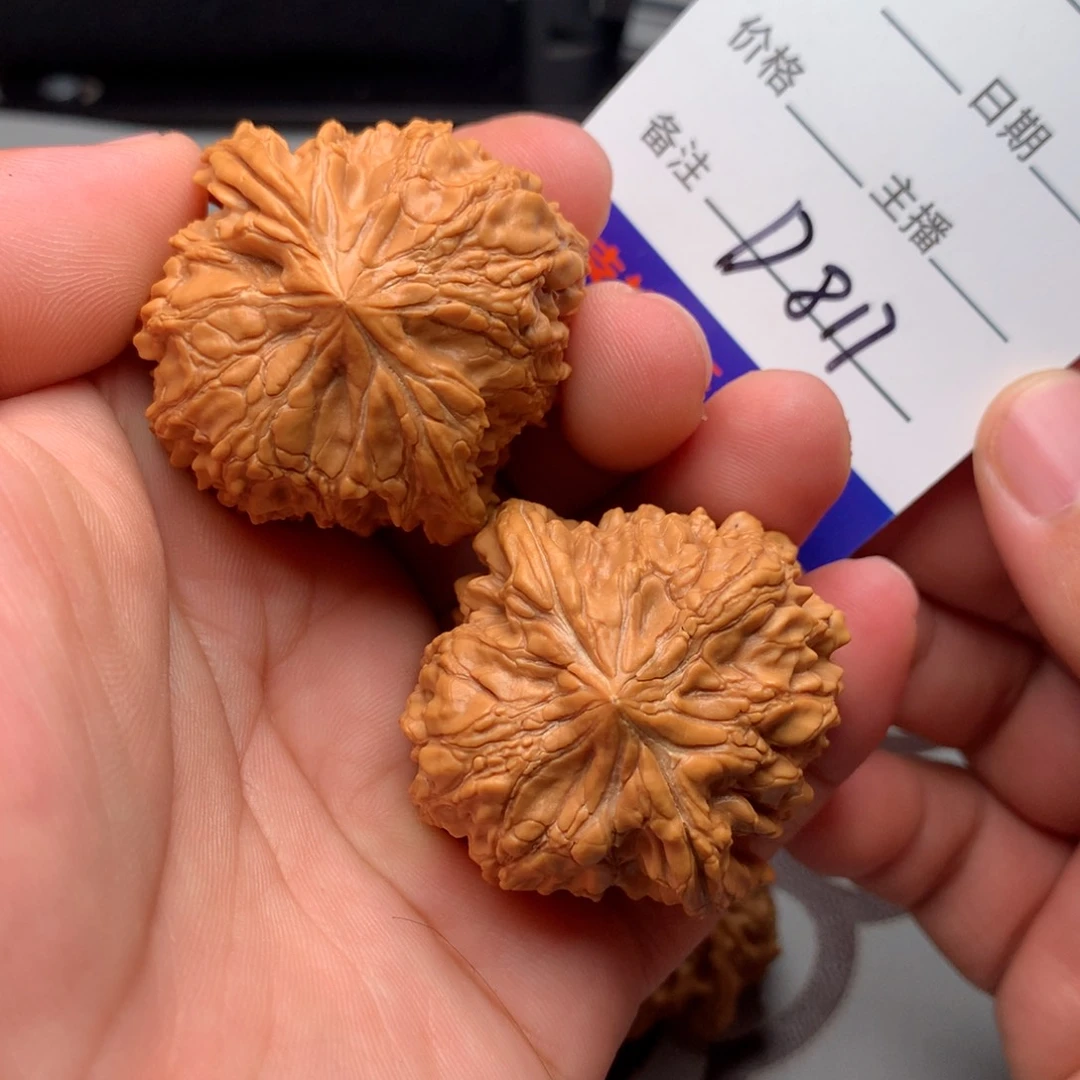 文玩核桃把件43老款和尚头817