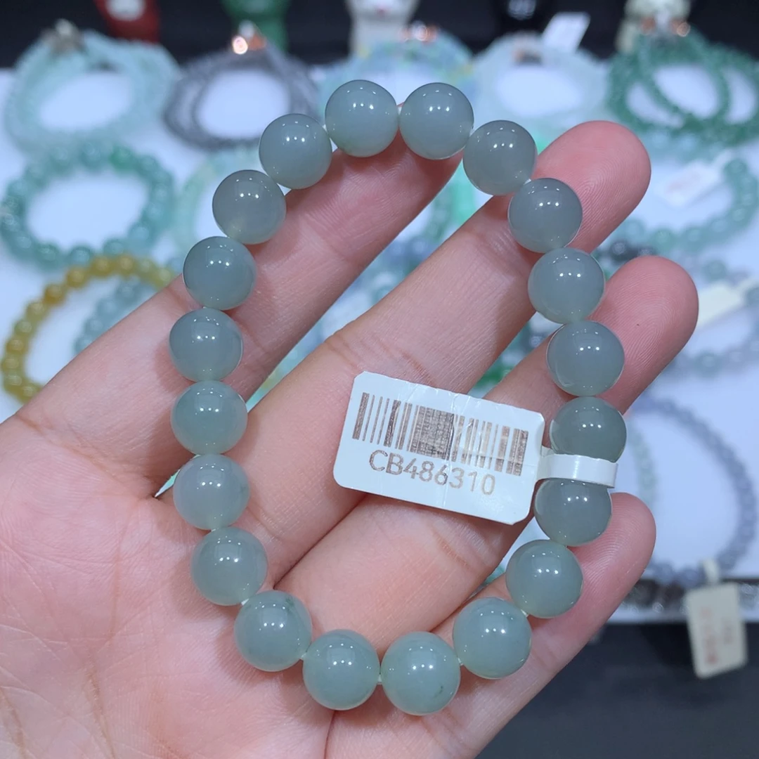 未镶嵌手串翡翠天然