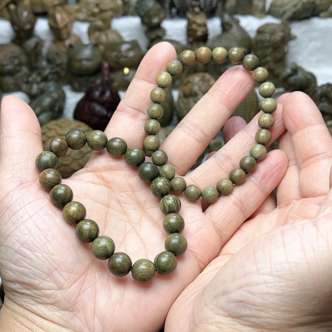 维腊木（绿檀）龙*強0.8精品单圈，1.0精品单圈