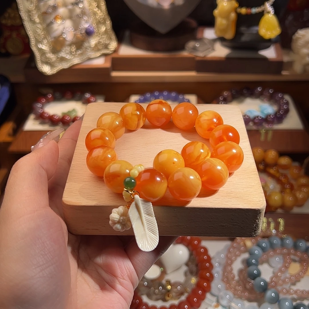 东***啡未镶嵌手串水晶手串