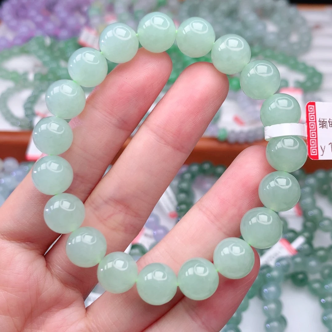 翡翠手链未镶嵌翡翠10mm