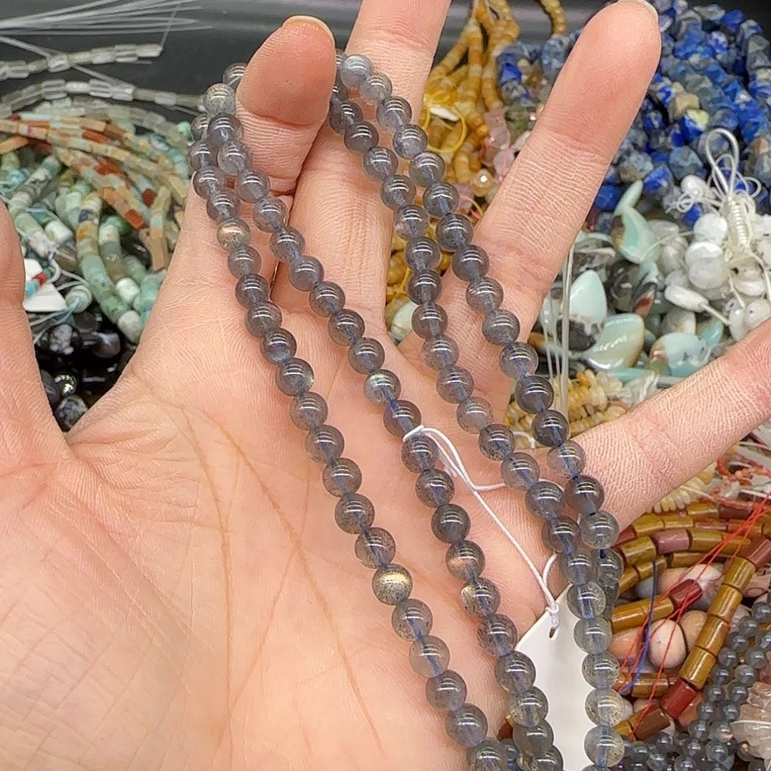 茜***选玛瑙/玉髓合金珠宝半成品拉长石拍两79发一条