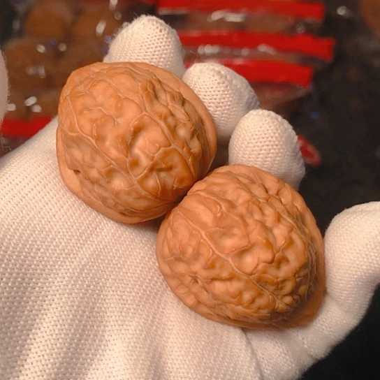 文玩核桃把件龟甲纹34