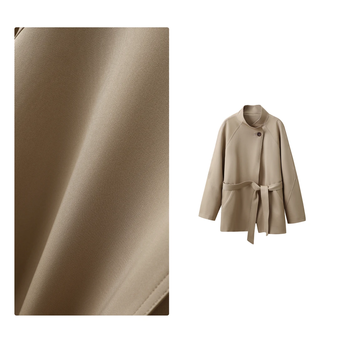 B 门店65&9！柜上断货wang！难见版型/好看收腰显瘦风衣外套 C20597