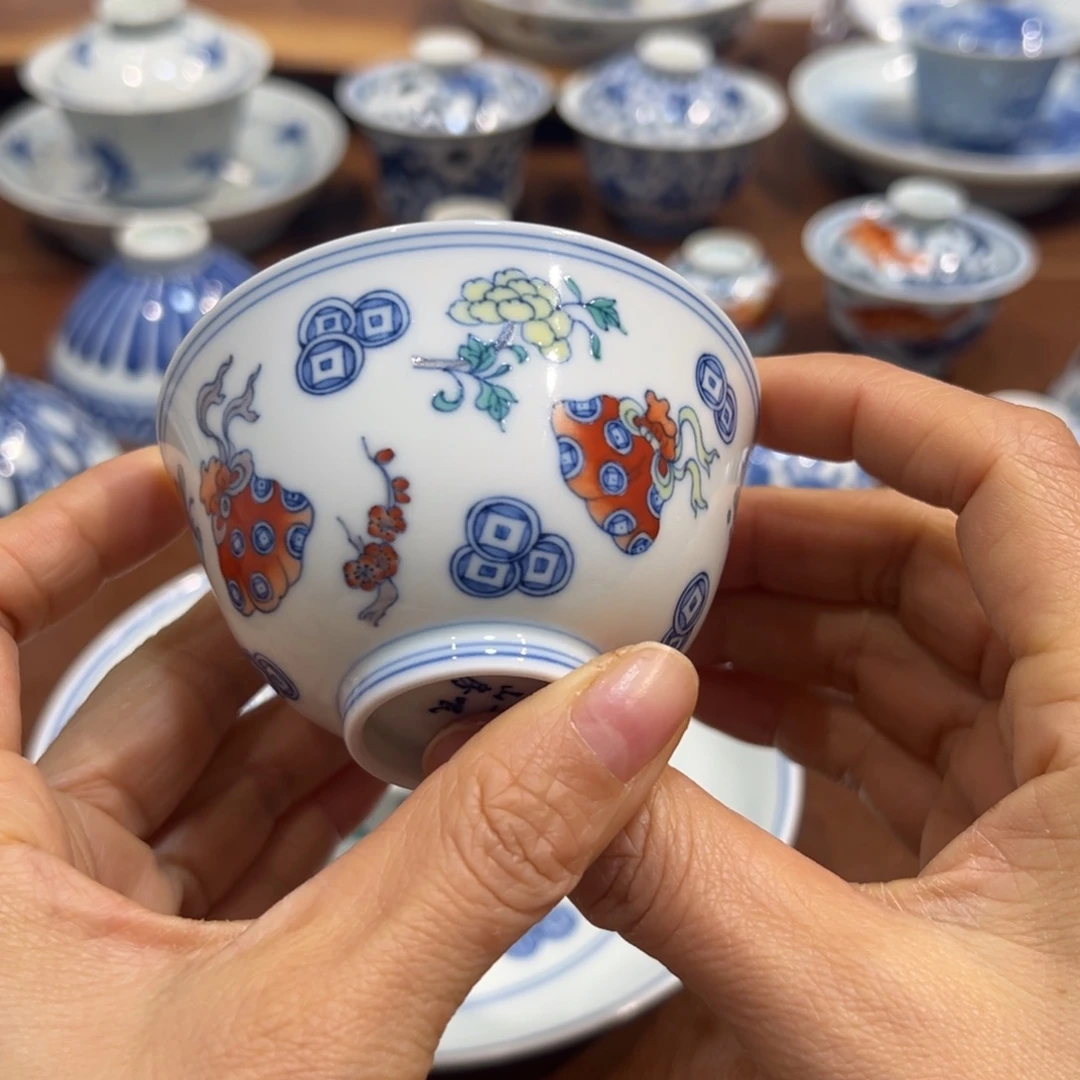 斗彩福袋主人杯100毫升