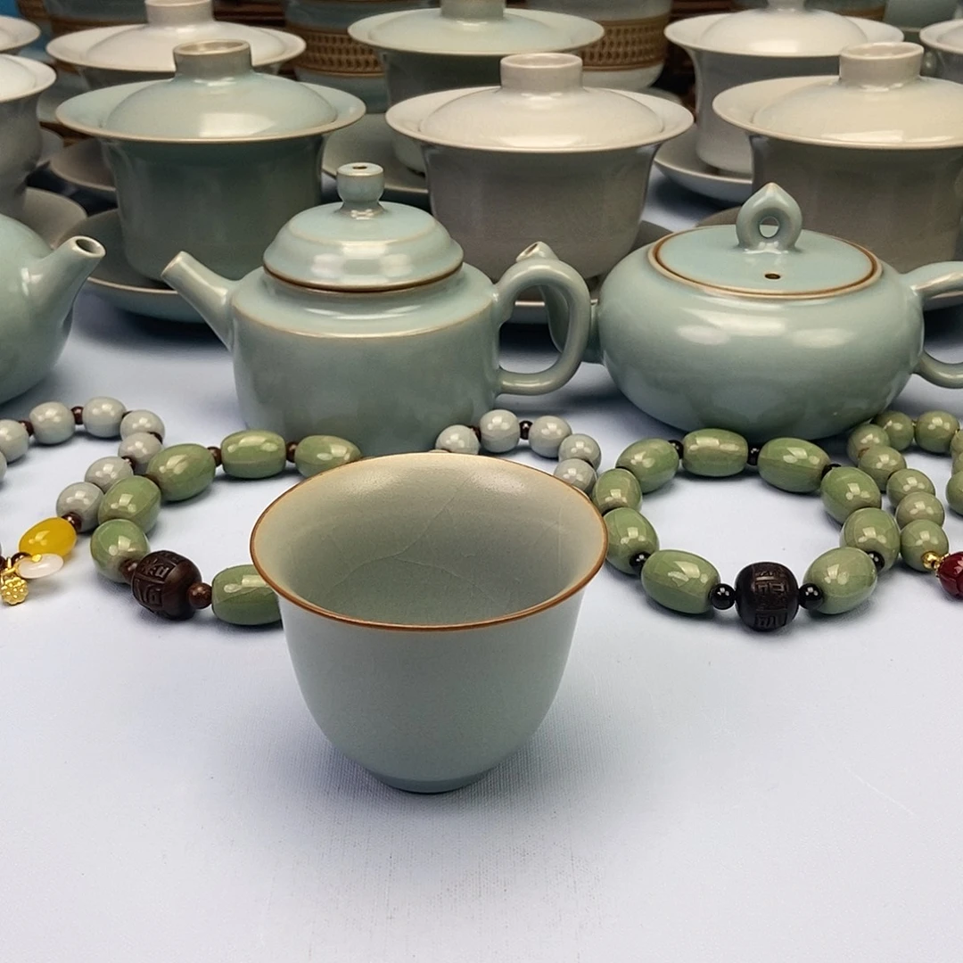 杯仿古铃铛杯原矿原釉原产地