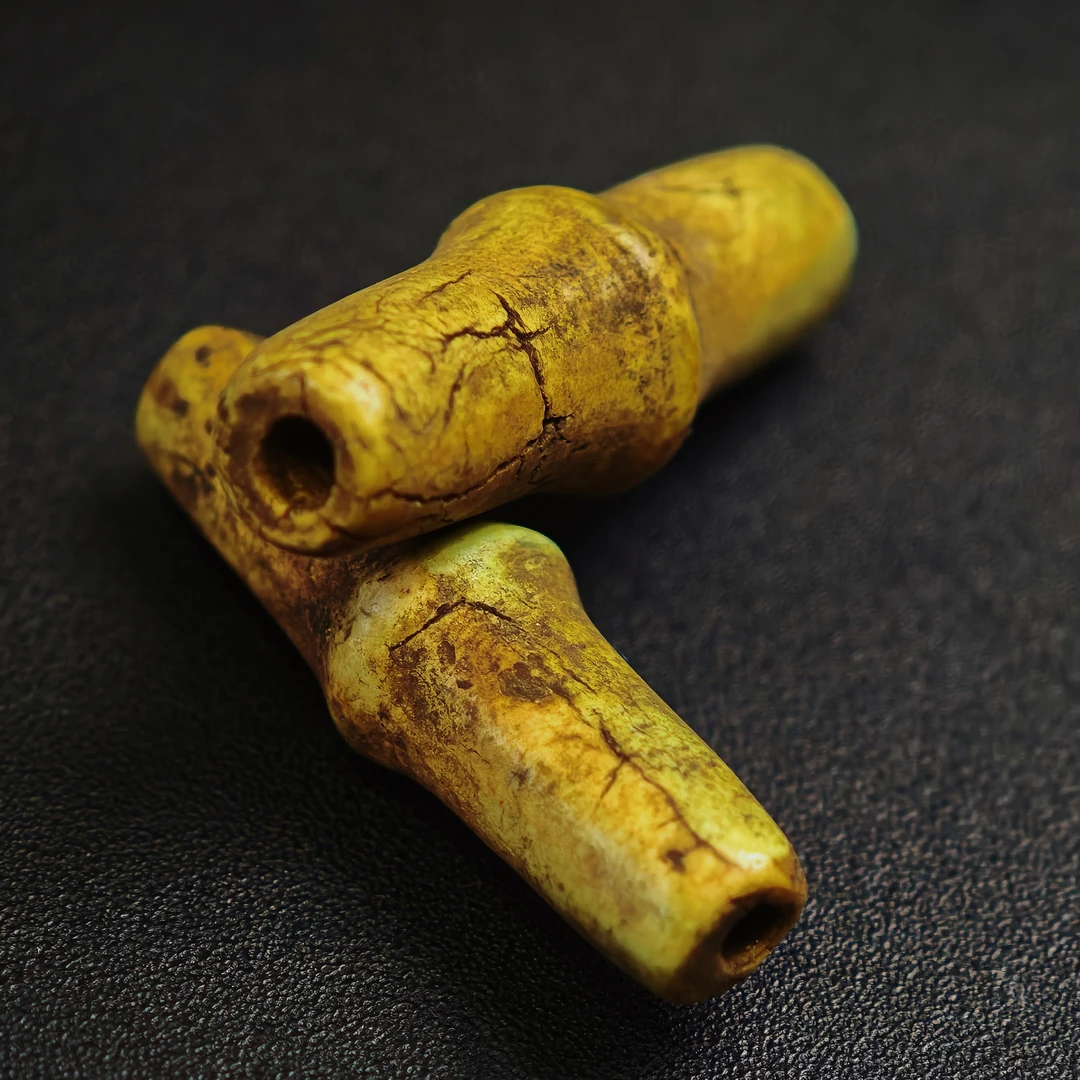 老玛瑙竹节长桶珠直径10左右，单价