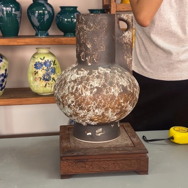 高度33口径10瑞峰陶瓷花瓶