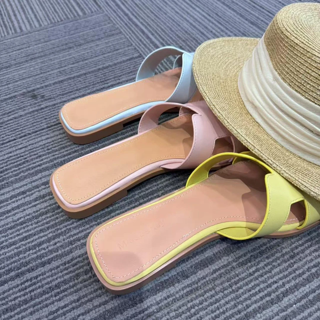 【金三三】2025新款休闲时尚气质百搭女士拖鞋H2241