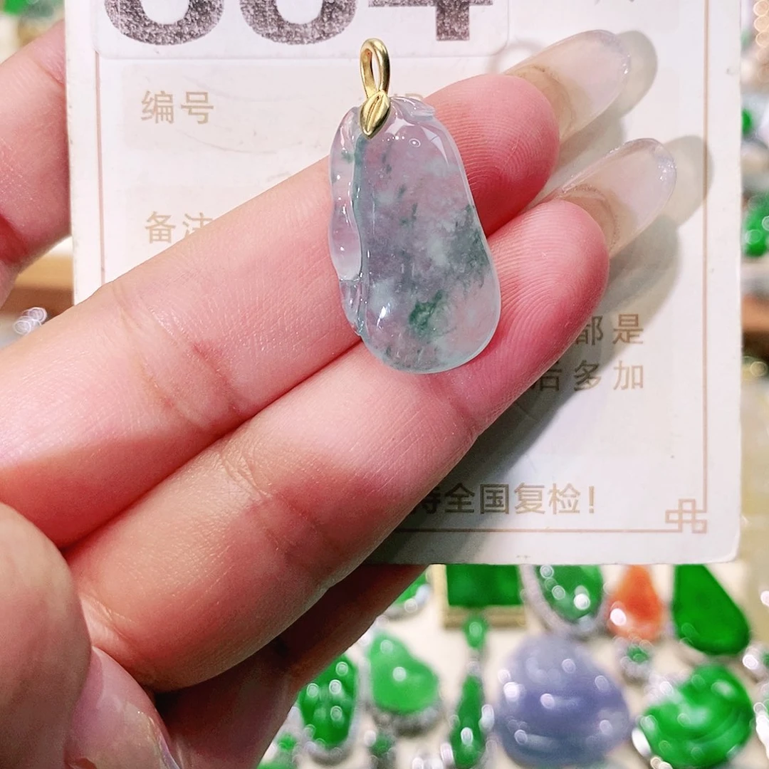 【闪购商品】翡翠挂件未镶嵌裸石