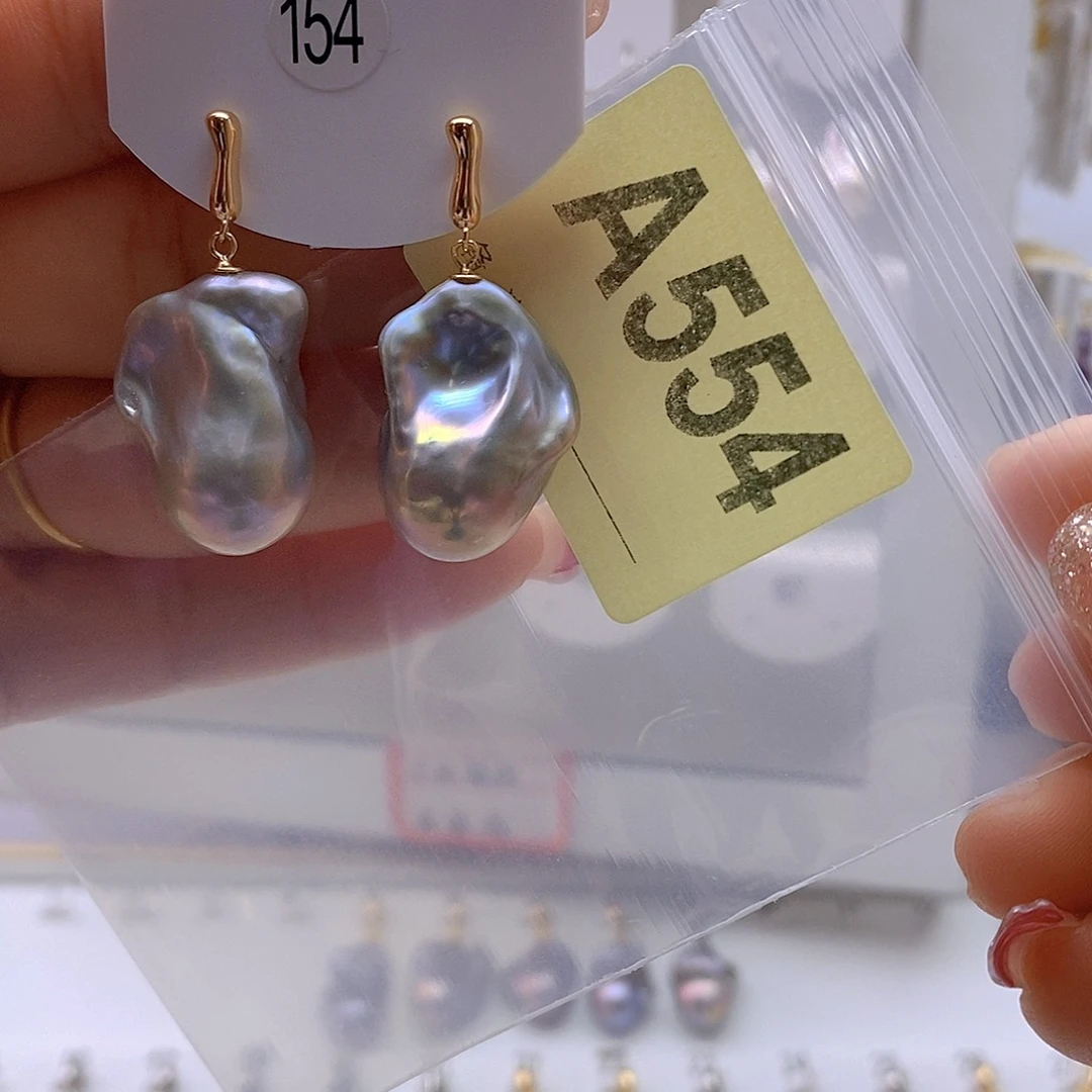 淡水珍珠耳饰未镶嵌伊****师