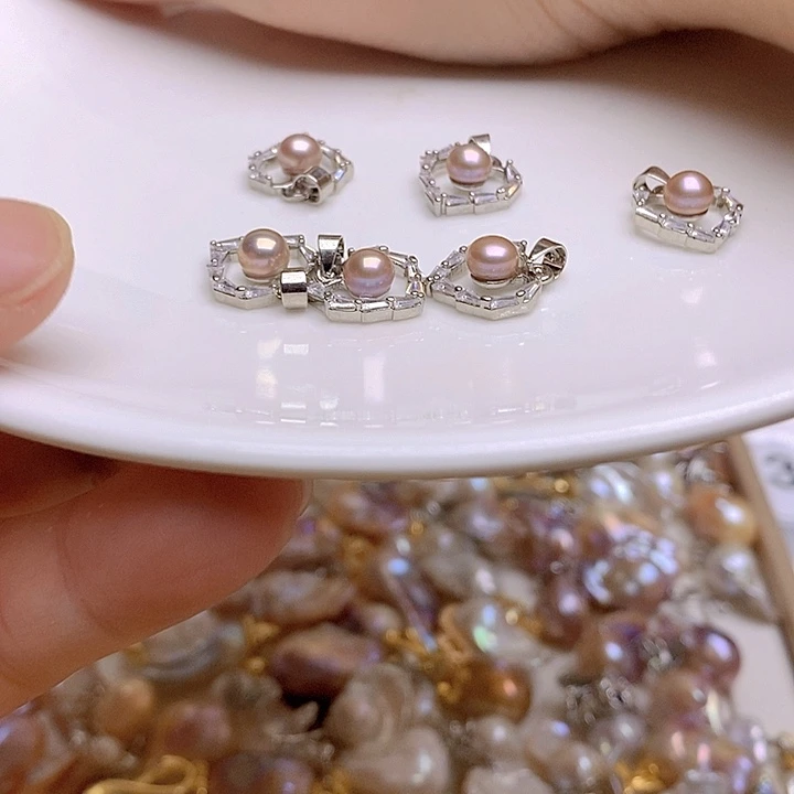 淡水珍珠未镶嵌颈饰361