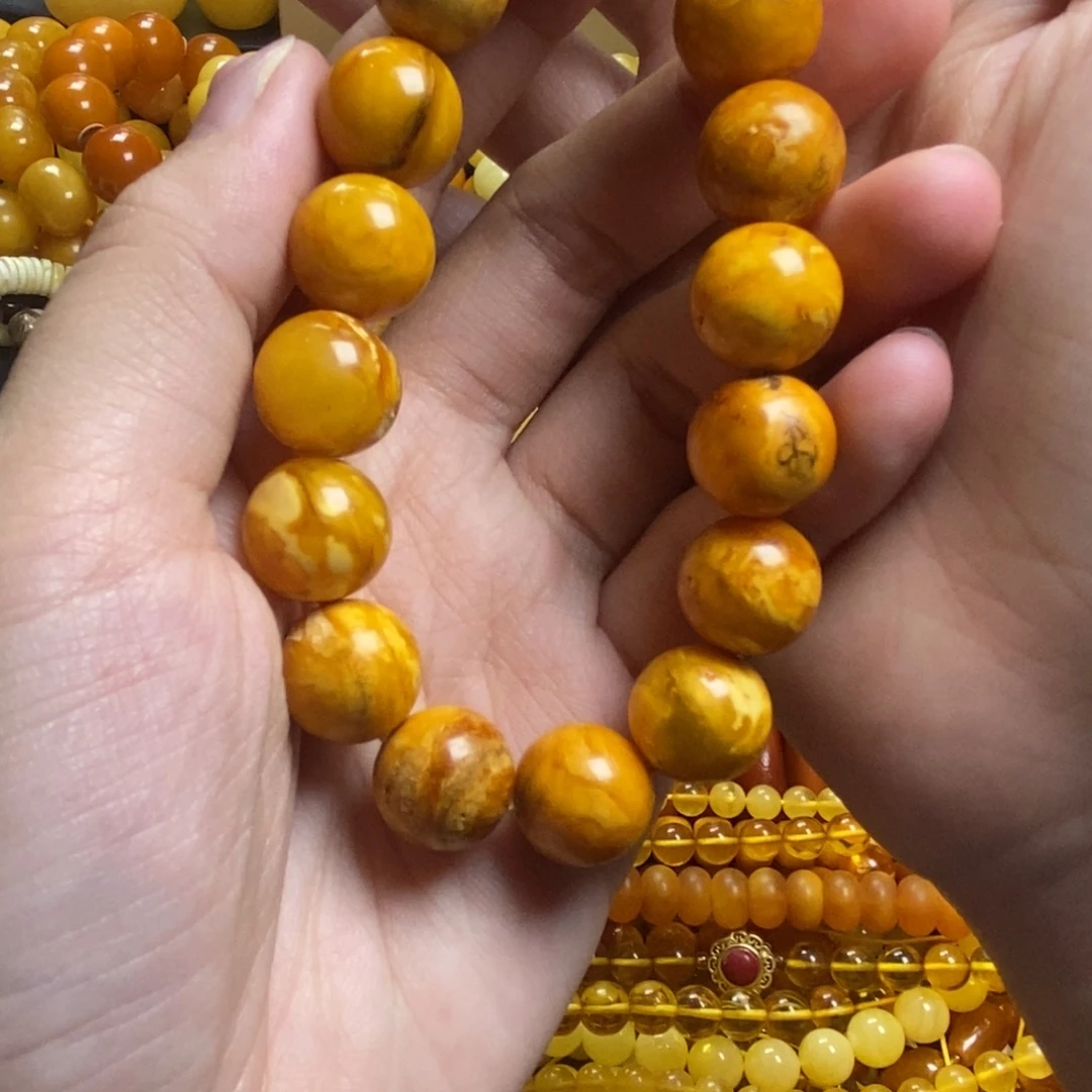 琥珀未镶嵌珠宝奇石蜜蜡