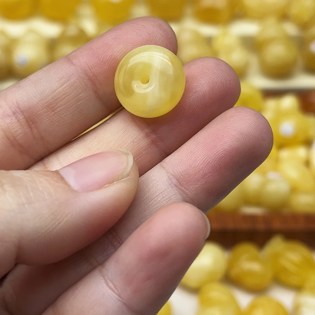 蜜蜡未镶嵌裸石配件