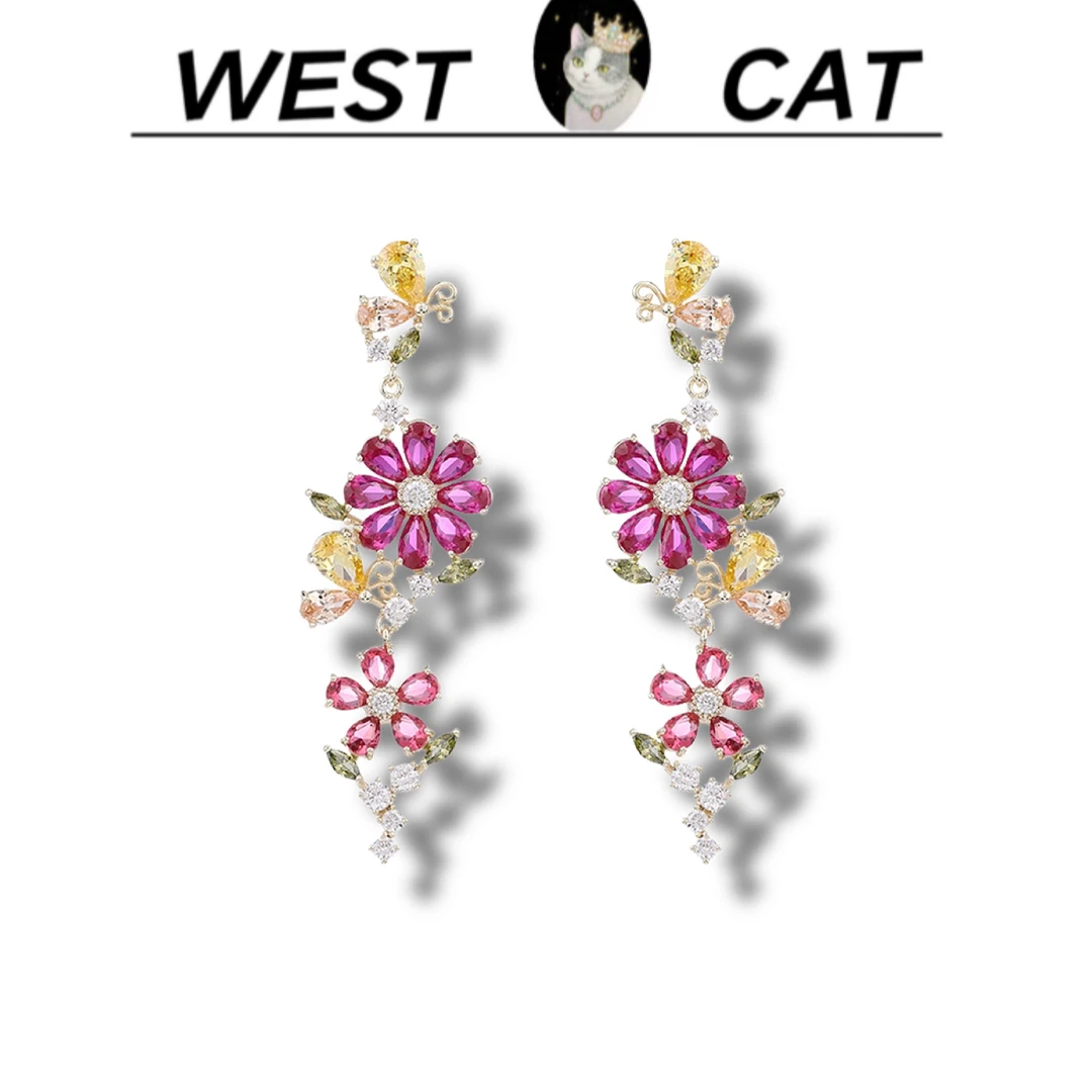 外货高品高奢耳钉V-8886