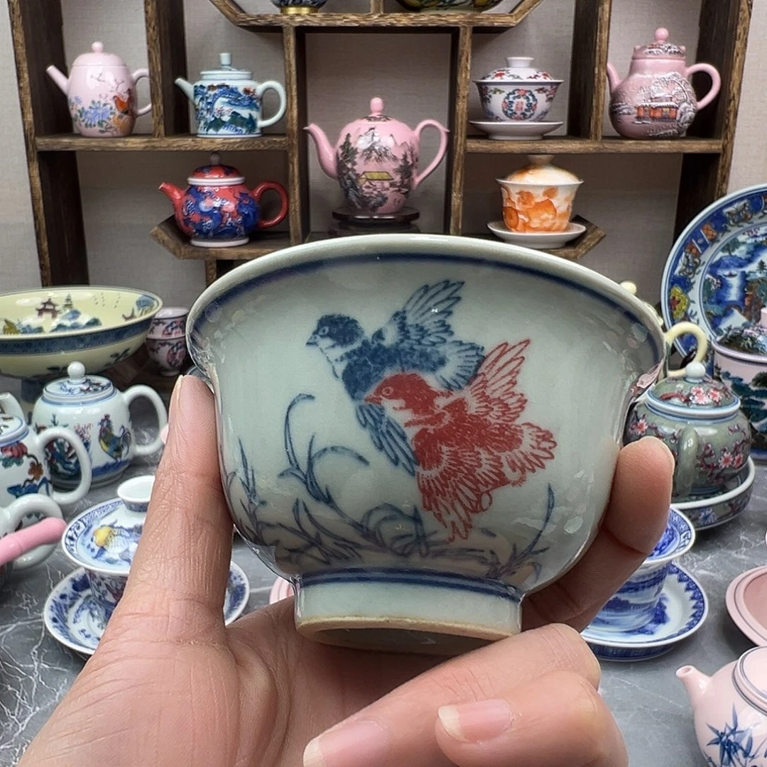 摆件陶景德镇陶瓷567老厂瓷40