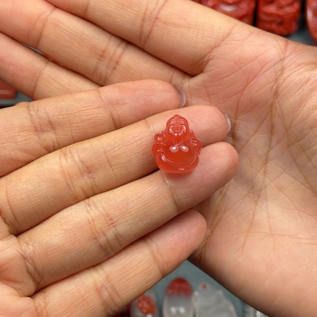 南红玛瑙未镶嵌吊坠