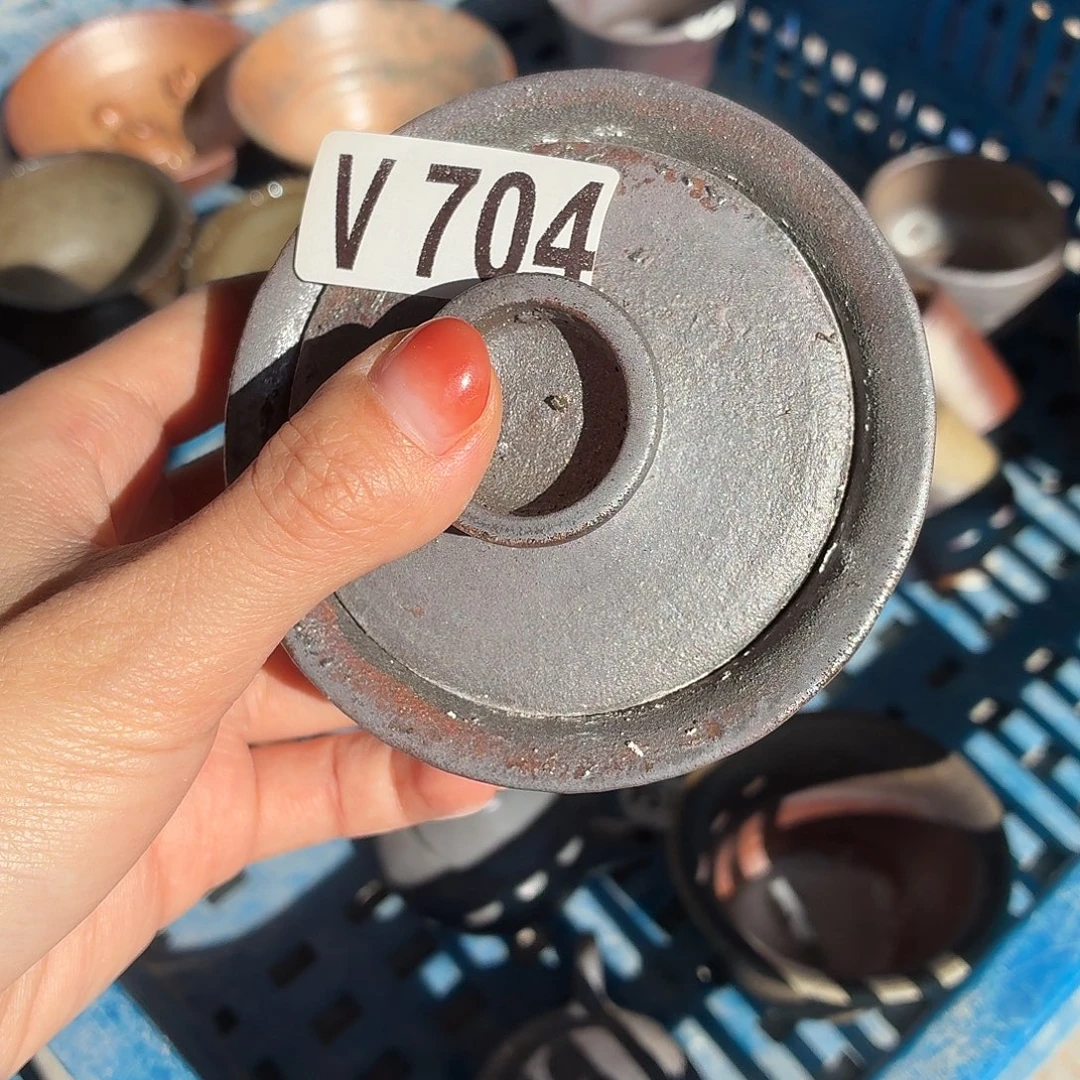 陶园柴烧，精品高货V704瑕