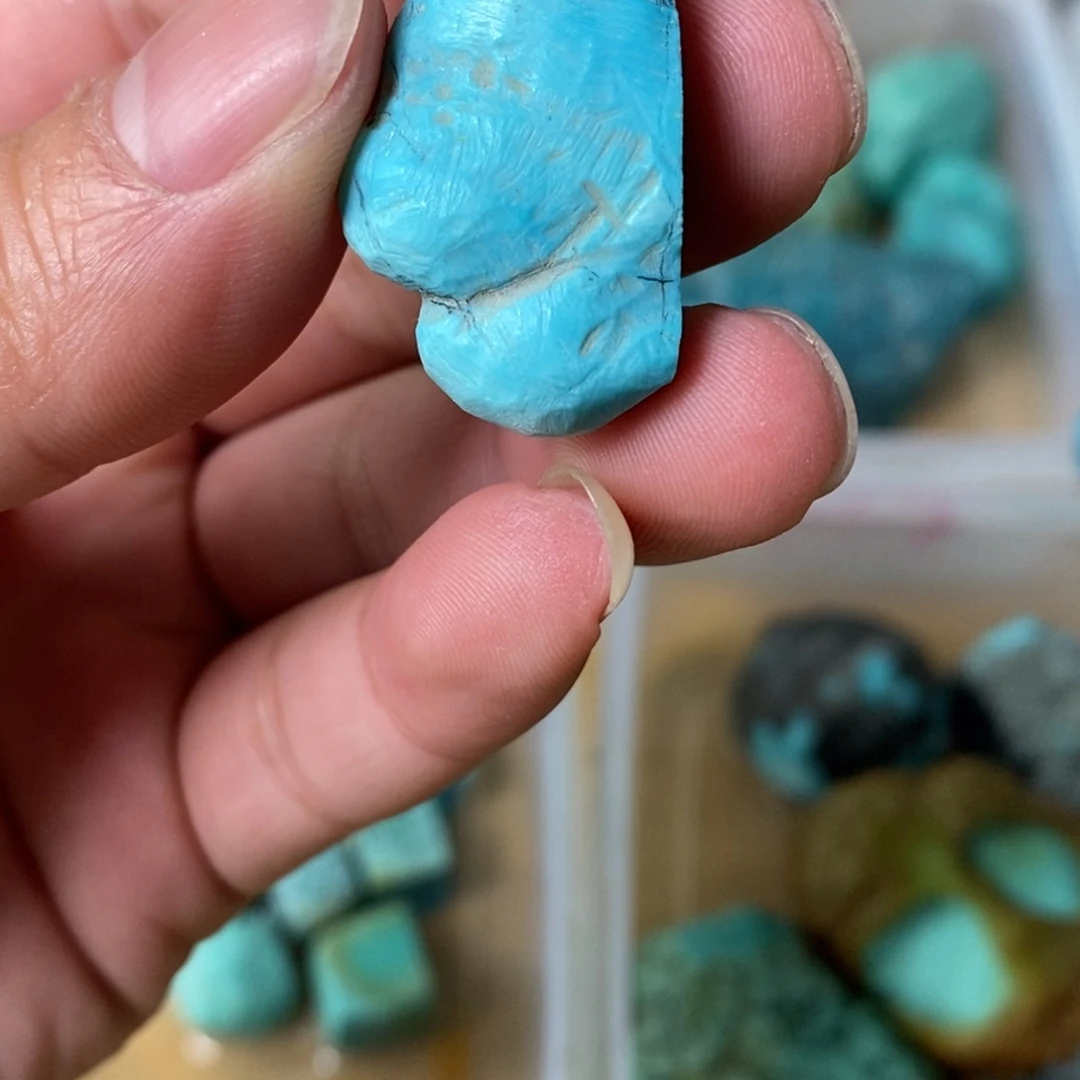 定制绿松石未镶嵌定制绿松石