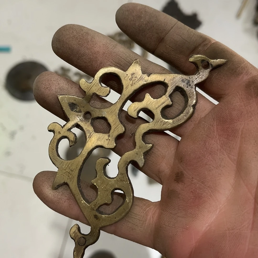 用***9闪电购铜摆件工艺品