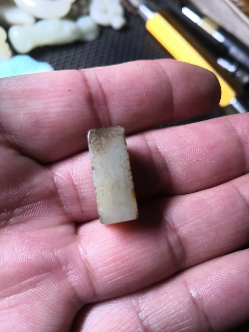 精品和田玉挂件乐子