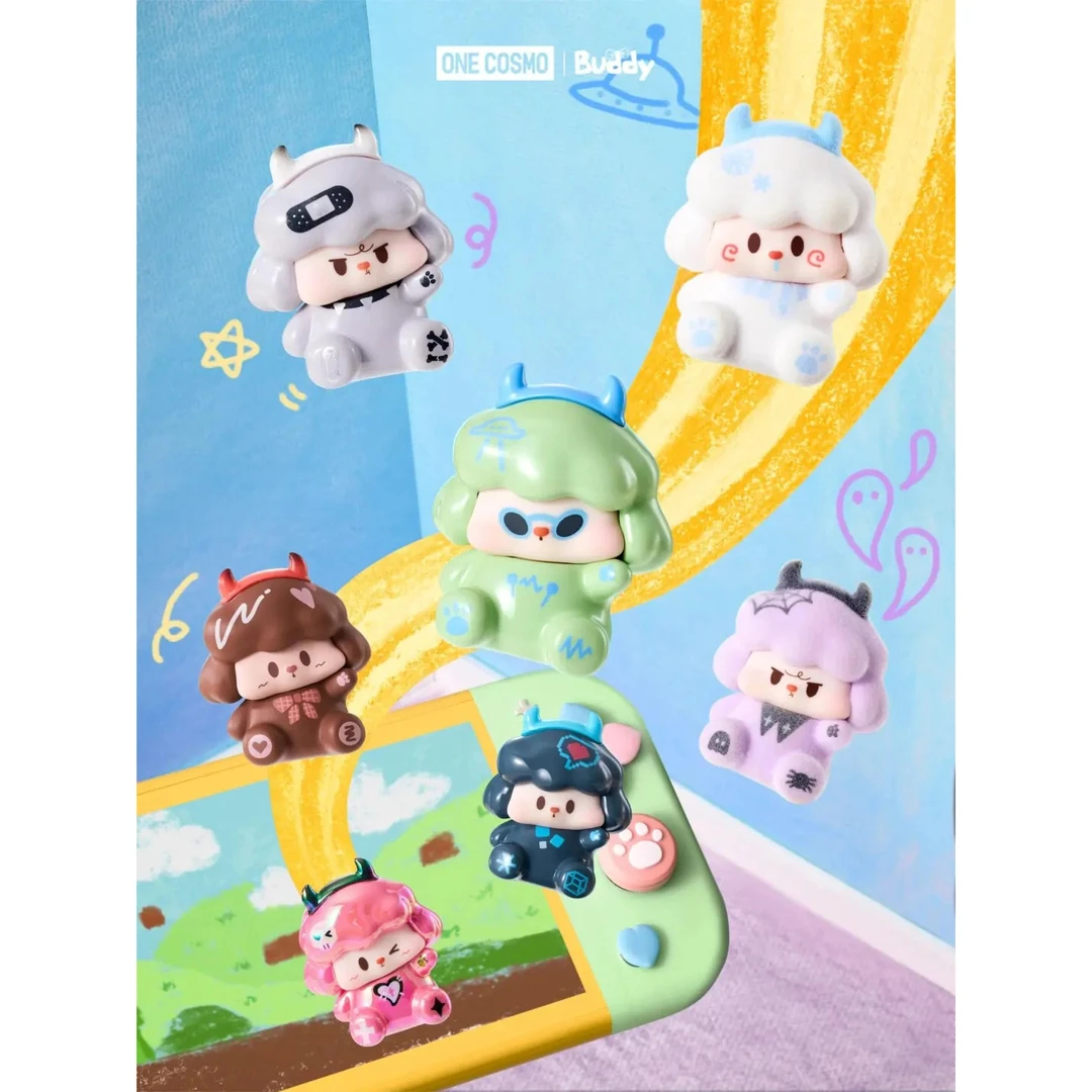 BUDDY小狗三代百变buddy萌粒可爱潮玩收藏装饰