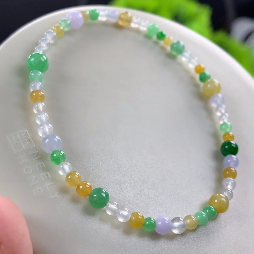 翡翠未镶嵌手链卡3～5.5