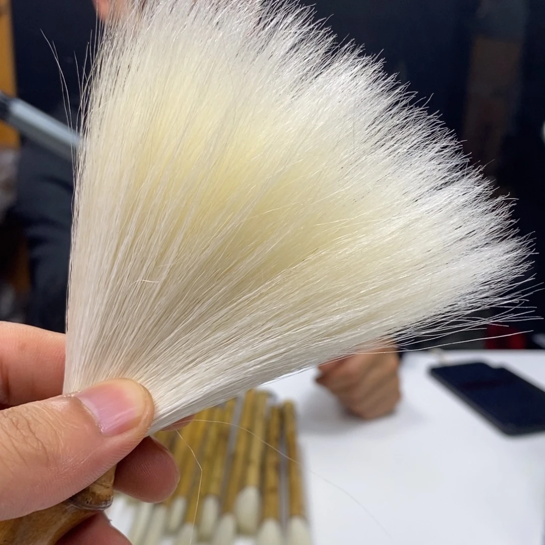 放漏09号，9.8出峰，1.4口径，纯细嫩光峰羊毫