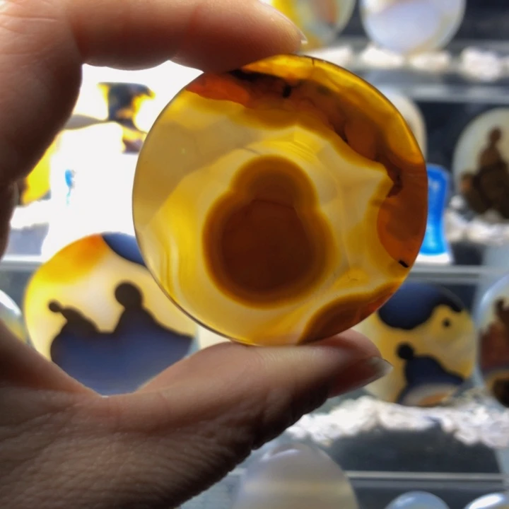 合金玛瑙/玉髓珠宝奇石60