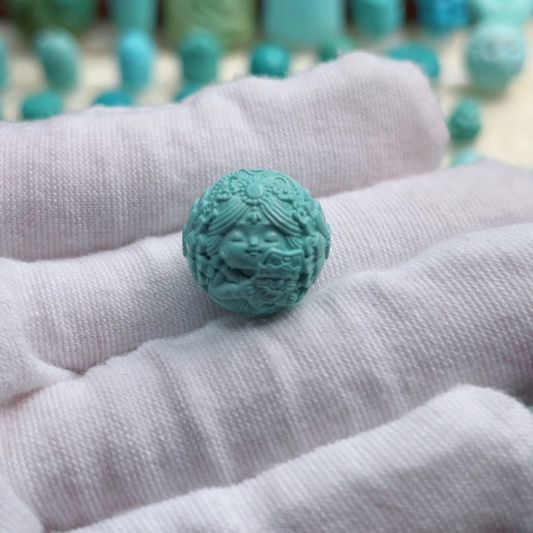 未镶嵌绿松石珠宝奇石