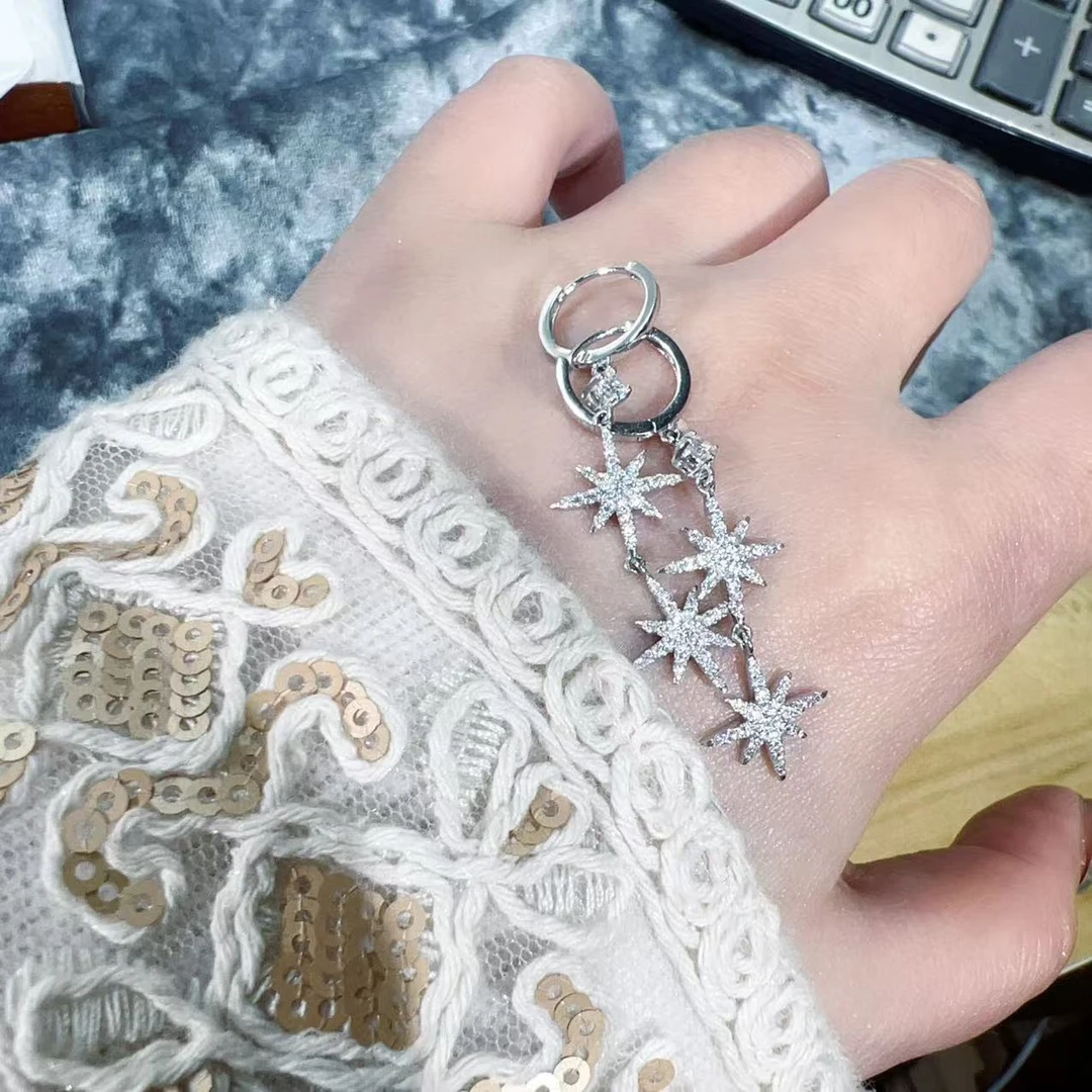 铂金Pt950耳饰  4.65克