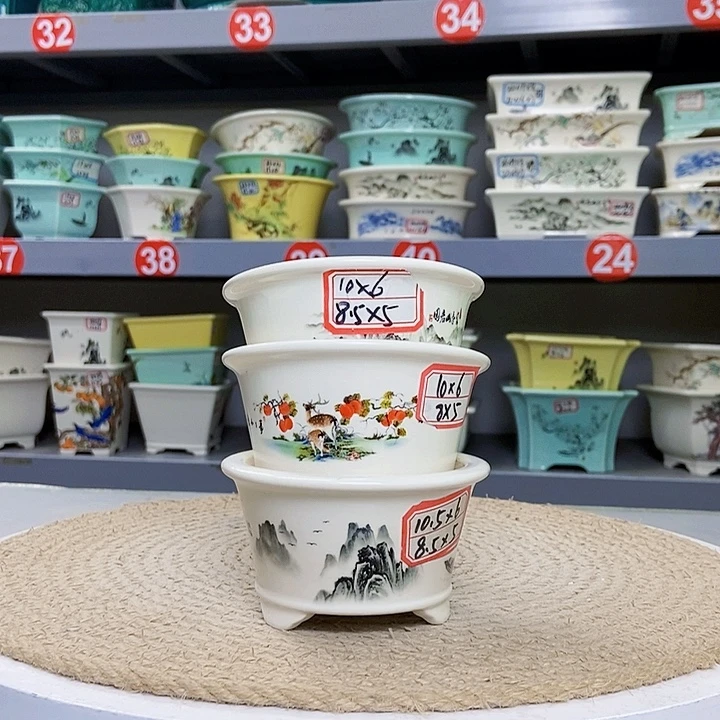 紫砂花瓶紫砂花盆