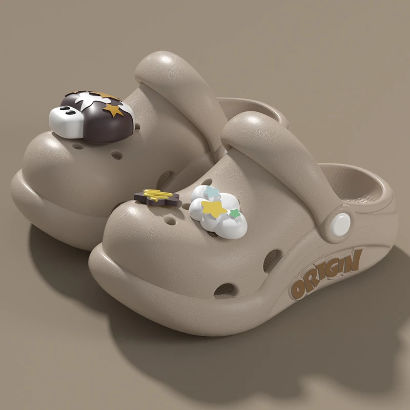 2025新款防滑拖鞋男女士亲子拖鞋防臭防滑久穿无异味厚底包头款