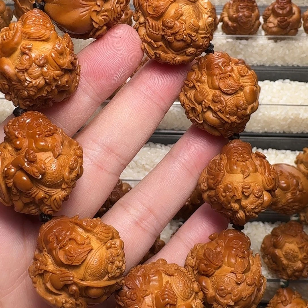 橄榄核手串/手链财神
