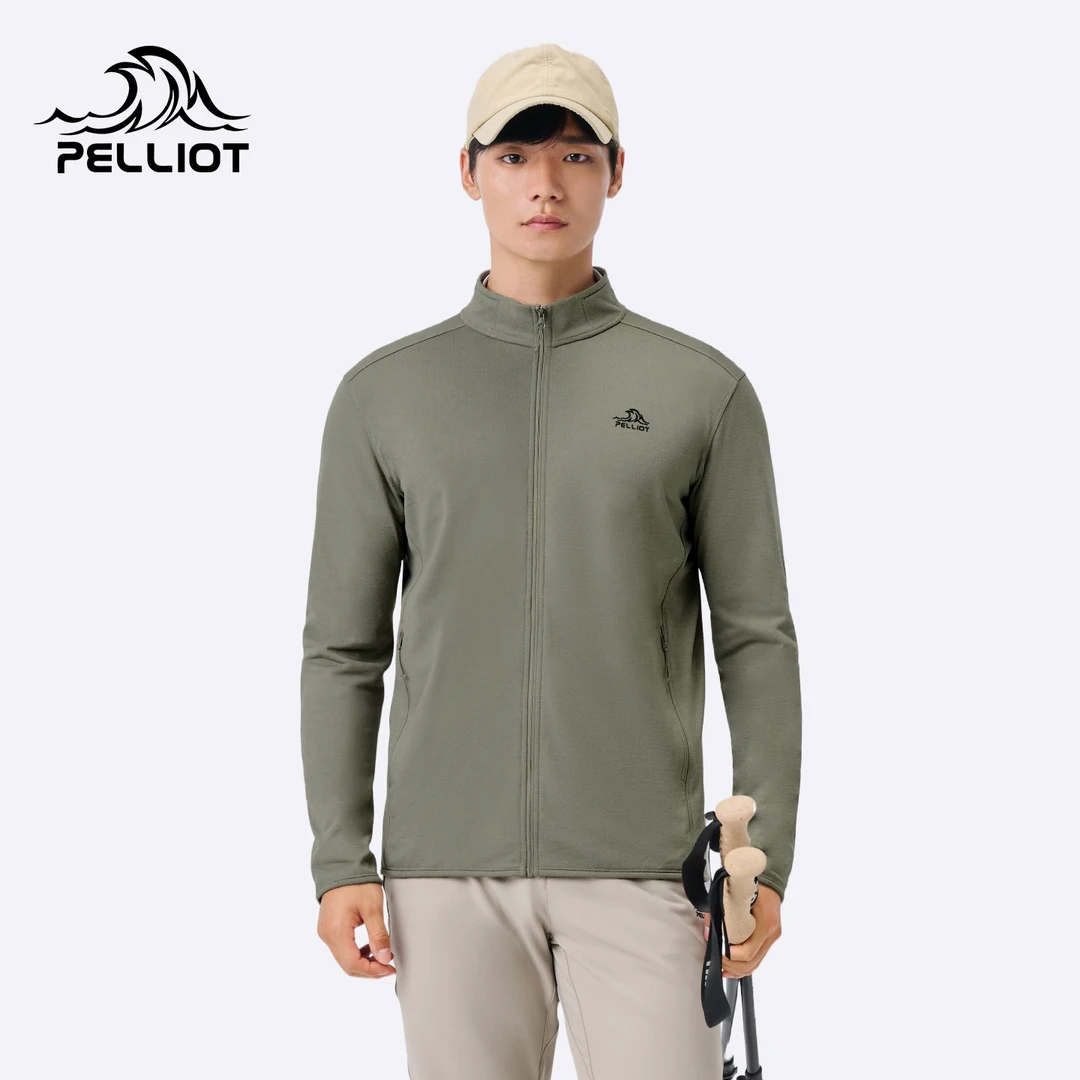 伯希和户外防风运动外套25春季新款男女轻暖冲锋衣内胆立领休闲服