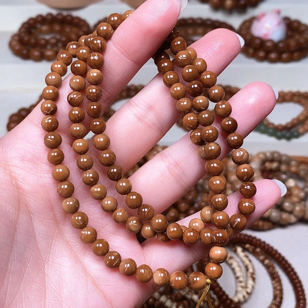 手串库克特价款普挑卡6圆珠108颗