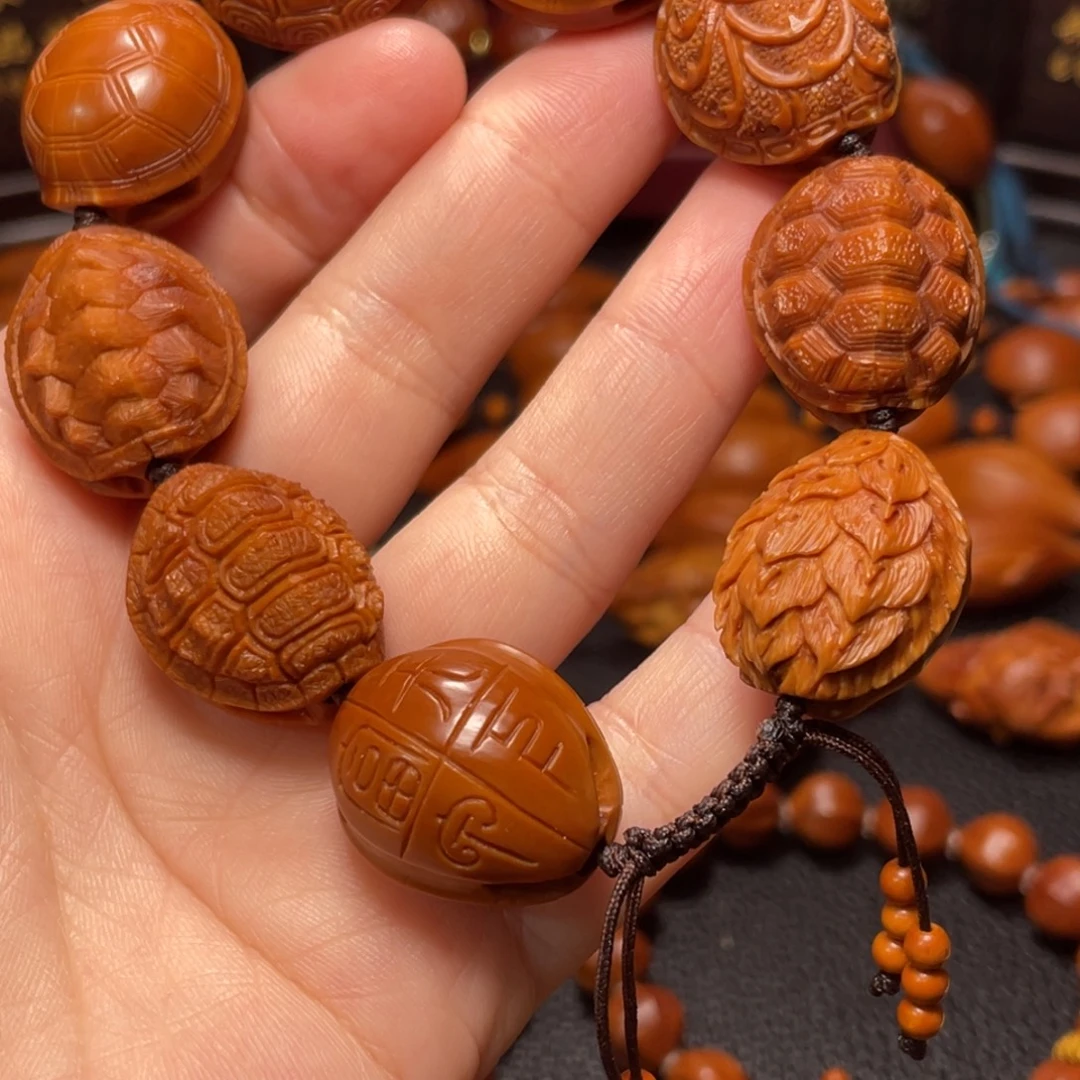 橄榄核手串/手链2.0镂空富甲